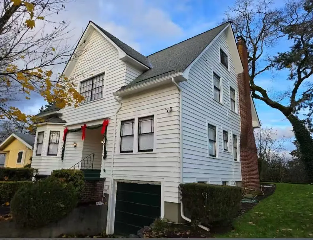 The Goonies House, a white Victorian home in Astoria, Oregon